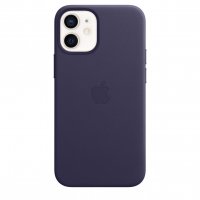 Apple iPhone 12 mini Leder Case Deep Violet