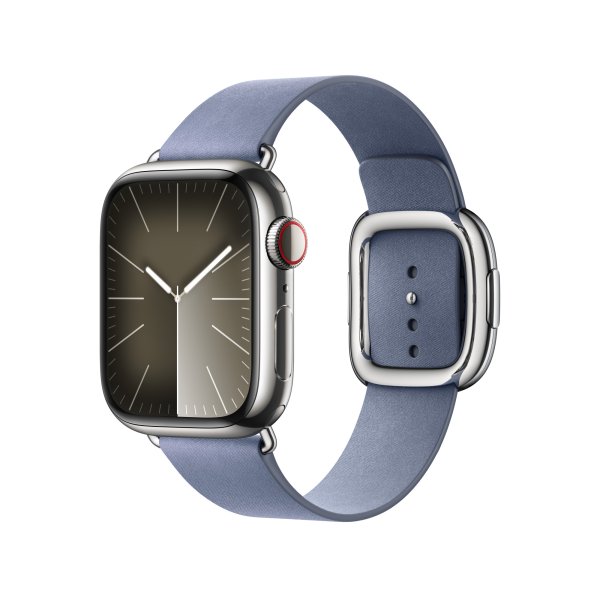 Apple Modernes Armband für Apple Watch 41 mm, Lavendelblau, Small (135-150 mm Umfang)