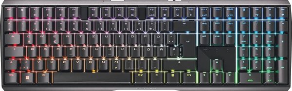 Cherry MX 3.0S Gaming Tastatur, Wireless, RGB, Deutsch, Schwarz