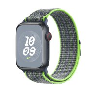 Apple Nike Sport Loop Armband Bright Green/Blau