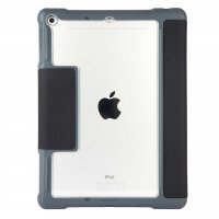 STM Dux Plus Duo Folio Case für iPad 9.7" Schwarz Transparent