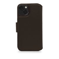 Decoded Leder MagSafe Wallet für iPhone 14 Plus Braun