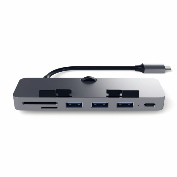 Satechi Aluminum USB-C Clamp Hub Pro (6 in 1)