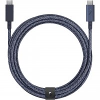 Native Union Belt USB-C auf USB-C Kabel Blau