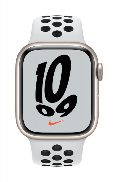 Apple Watch Nike Series 7 Aluminium Polarstern