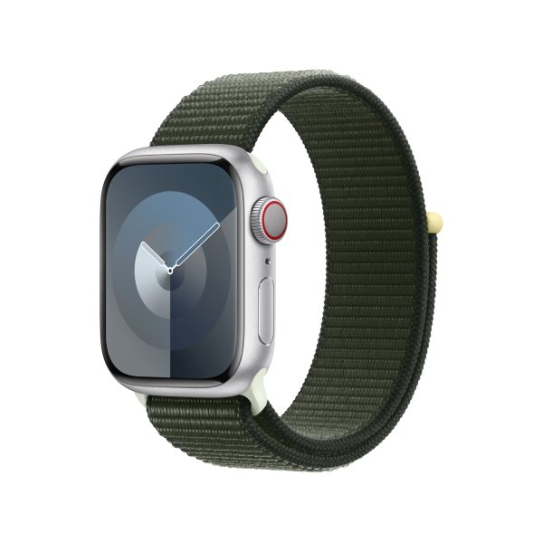 Apple Sport Loop Armband für Apple Watch 41 mm, Zypresse