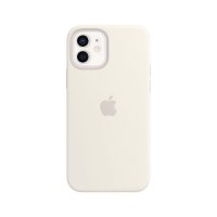 Apple Silikon Case für iPhone 12 / 12 Pro Weiß