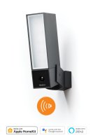Netatmo Smarte Außenkamera mit Sirene und LED-Flutlicht inkl. Bewegungsmelder Schwarz
