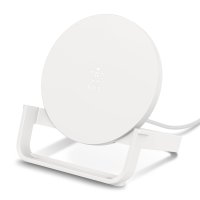Belkin BOOST CHARGE Qi Wireless Stand inkl. Kabel + Netzteil Weiß