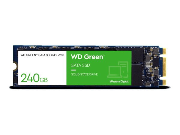 Western Digital WD Green M.2 2280 SATA SSD, Interne Festplatte, 240GB