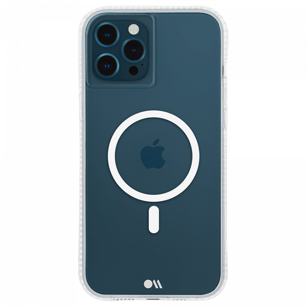 case-mate Tough Plus MagSafe Case für Apple iPhone 12/12 Pro, Transparent 