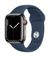 Apple Watch Series 7 Edelstahl Graphit