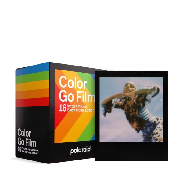 Polaroid Go Film Pack 2x8 Black Frame, Schwarz
