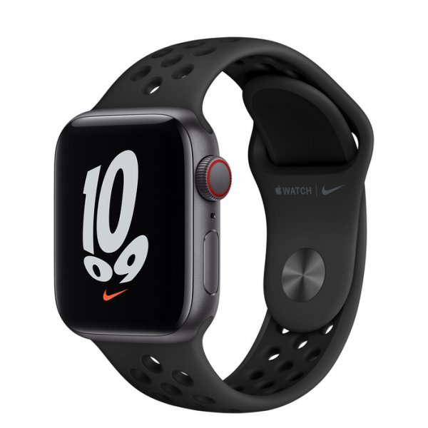 Apple Watch Nike SE Aluminiumgehäuse Space Grau