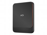 LaCie Portable SSD, externe Festplatte, 500GB, USB-C (3.1 Gen2), Schwarz