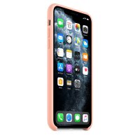 Apple iPhone 11 Pro Max Silikon Case Grapefruit
