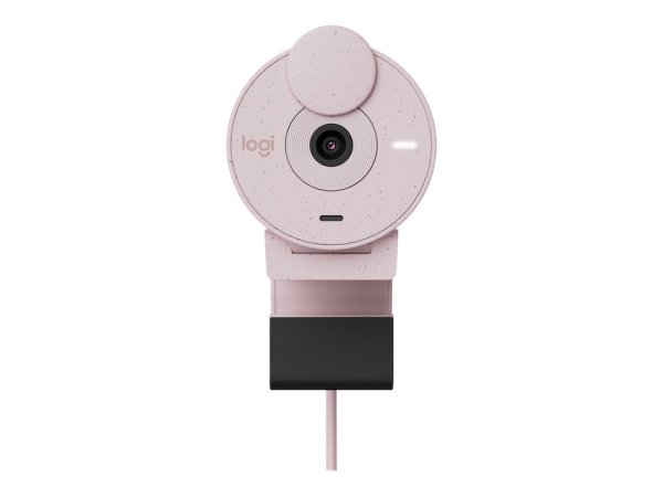 Logitech BRIO 300 Webcam, Full HD (1920 x 1080), USB-C, Rosa