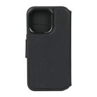 Decoded Leder Wallet mit MagSafe für iPhone 15 Pro Schwarz