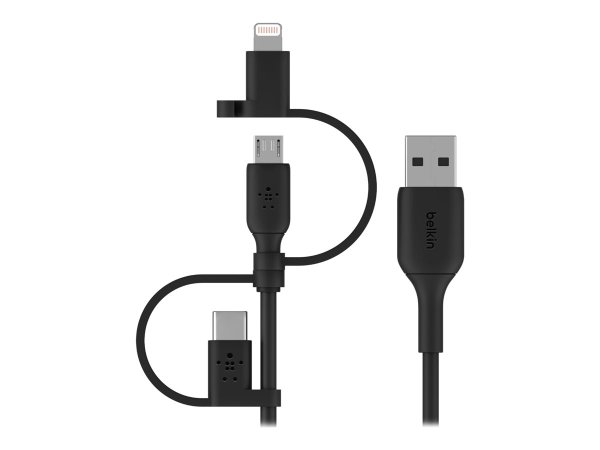 Belkin BOOST CHARGE Universal - USB-Kabel - USB männlich zu Micro-USB Typ B, Lightning, 24 pin USB-C