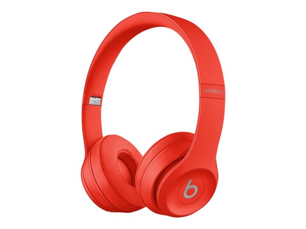 Beats Solo 3, Wireless On-Ear Kopfhörer, Rot