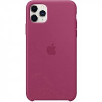 Apple iPhone 11 Pro Max Silikon Case Granatapfel