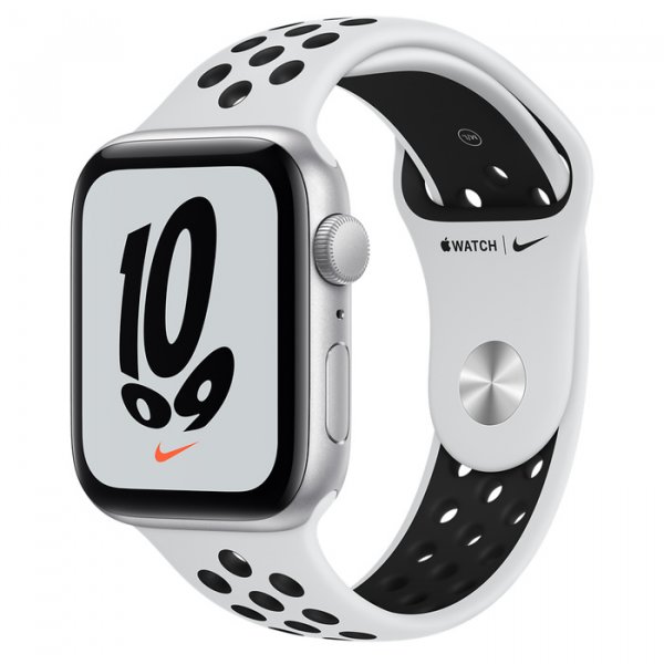 Apple Watch Nike SE Aluminiumgehäuse Silber 