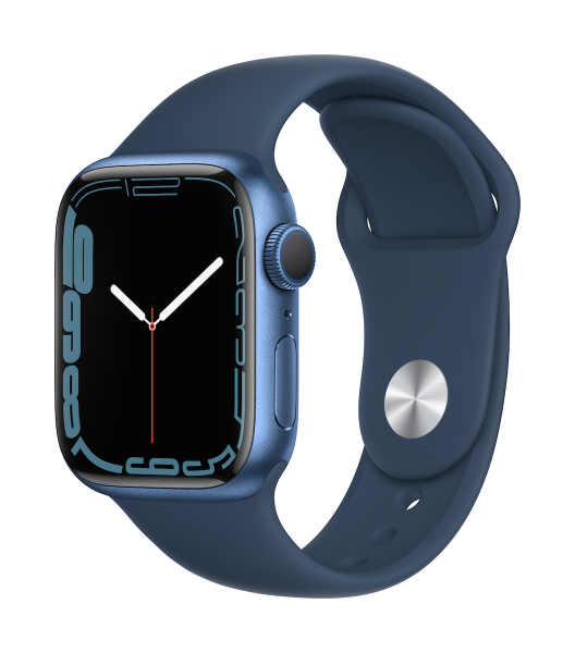 Apple Watch Series 7 Aluminium Blau