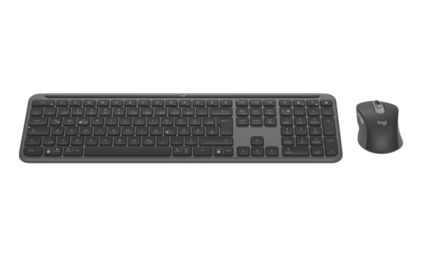 Logitech Signature Slim Combo MK950 Business, Set aus Wireless Tastatur & Wireless Maus, Deutsch, Gr