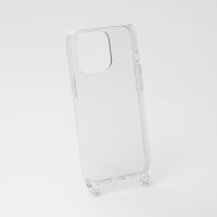 XOUXOU Case mit Ösen für iPhone 13 Pro Max Transparent