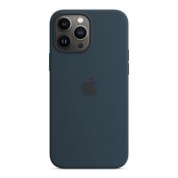 Apple Silikon Case für iPhone 13 Pro Max Abyssblau