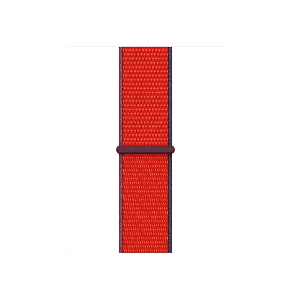 Apple Watch 40mm Sport Loop Rot ((PRODUCT)RED), Regular