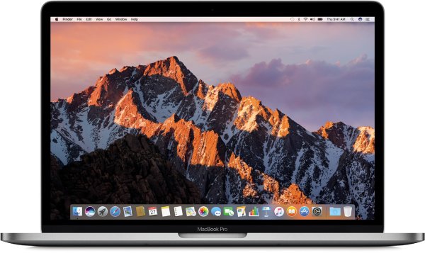 Apple MacBook Pro 13“, Touch Bar, spacegrau, 256 GB SSD (Modell 2016)