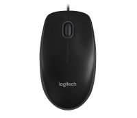 Logitech Optical Mouse B100 Schwarz