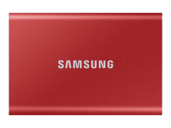 Samsung T7 Portable, externe SSD, 500 GB, Rot