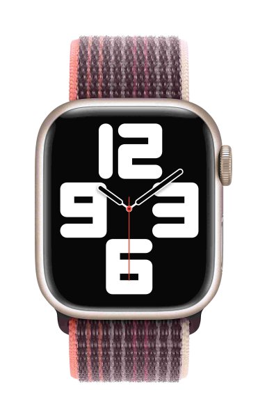 Apple Sport Loop Armband für Apple Watch 41mm, Holunder