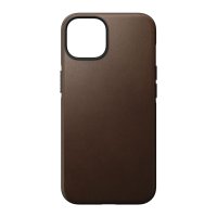 Nomad Modern Leder Case mit MagSafe für iPhone 14 Braun