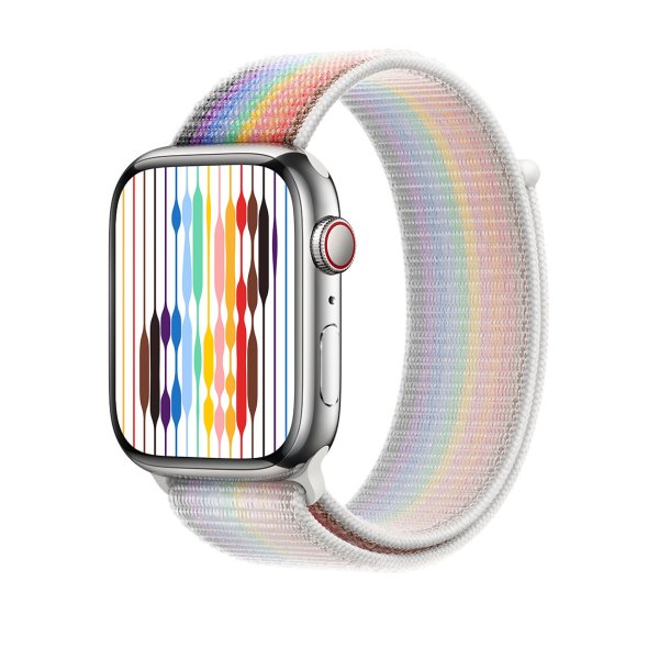 Apple Pride Edition Sport Loop Armband für Apple Watch 45 mm