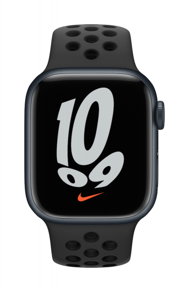 Apple Watch Nike Series 7 Aluminium Mitternacht