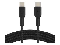 Belkin BOOST CHARGE™ geflochtenes USB-C auf USB-C Kabel Schwarz