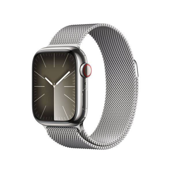 Apple Watch Series 9 Edelstahl Silber