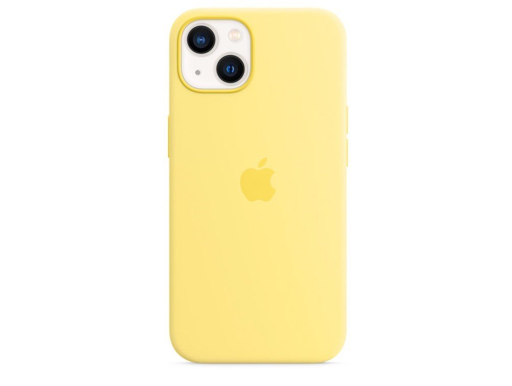 Apple Silikon Case für iPhone 13 Zitronenschale MN623ZM/A