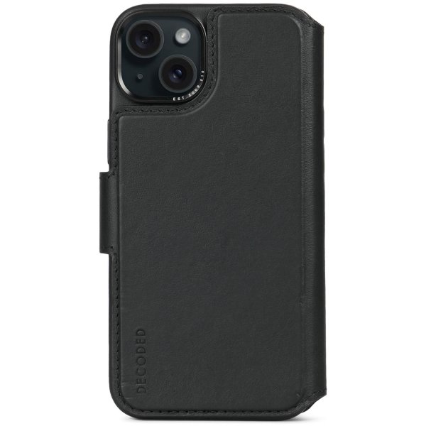 Decoded Leder Wallet mit MagSafe für iPhone 15 Plus