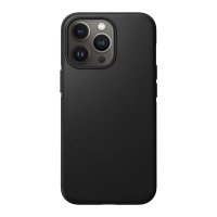Nomad Modern Leder Case mit MagSafe für iPhone 13 Pro Schwarz