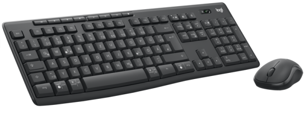Logitech MK370 Combo for Business, Set aus Wireless Tastatur und Wireless Maus, Bluetooth/Bolt, Deut