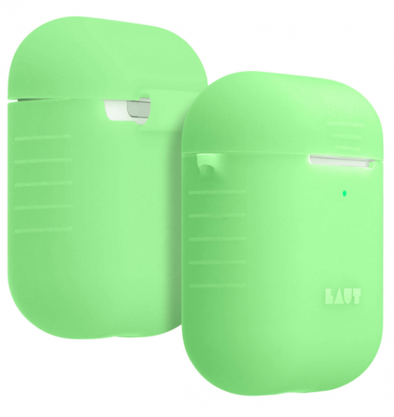 LAUT Pod Neon Case für Apple AirPods Serie 1 und 2, Gelb