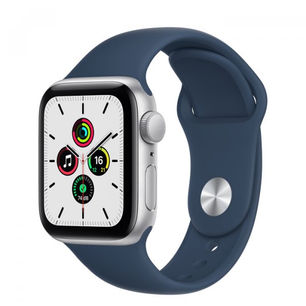 Apple Watch SE Aluminiumgehäuse Silber
