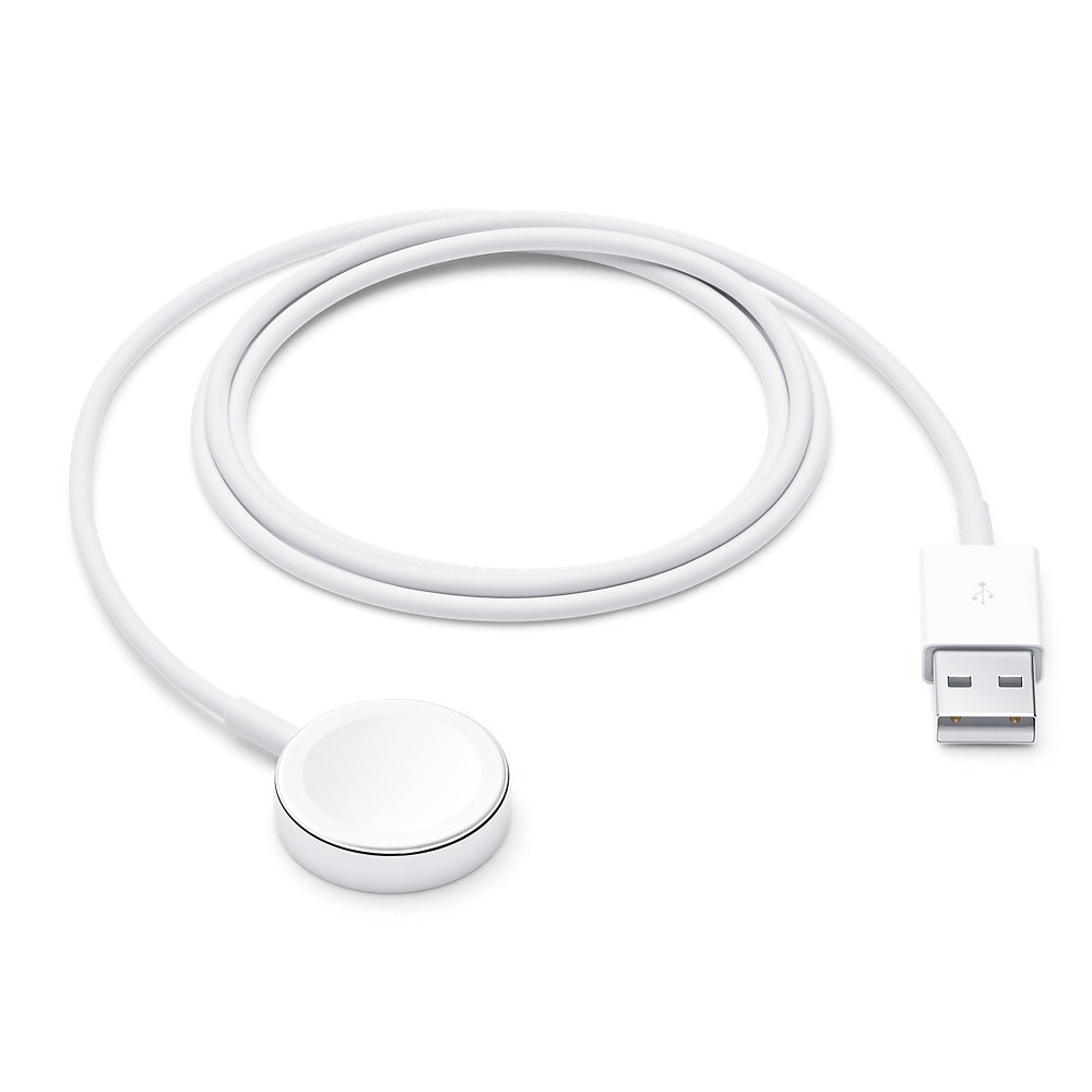 Apple Watch Magnetisches Ladekabel Weiß USB-A 1 m - 1,99 m MX2E2ZM/A