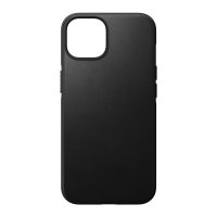 Nomad Modern Leder Case mit MagSafe für iPhone 14 Schwarz