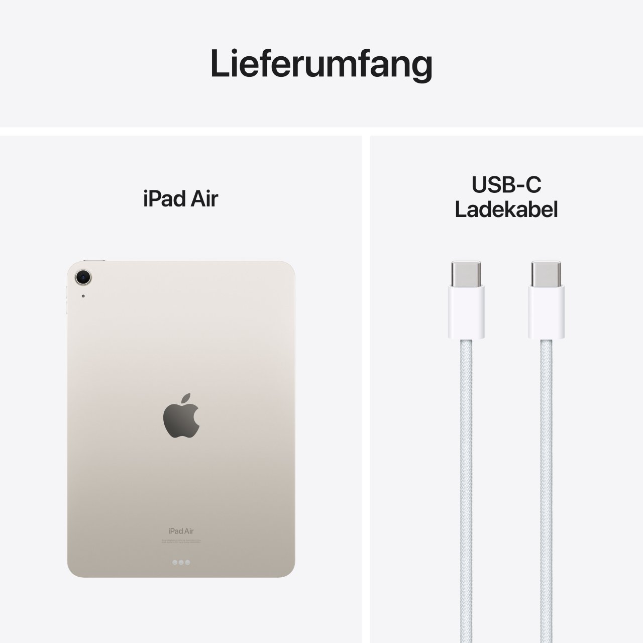 Apple iPad Air 11" (M2) Polarstern 11" 1TB Wi-Fi