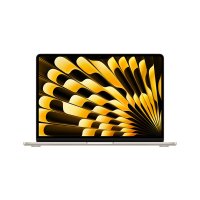 Apple MacBook Air 13", Polarstern, M3 Chip mit 8-Core CPU, 8-Core GPU und 16-Core Neutral Engine, 8G